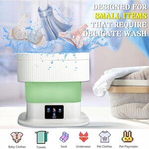 Mini Portable Washing Machine - Green